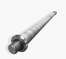 What are the temperature control methods for single screw extruders?